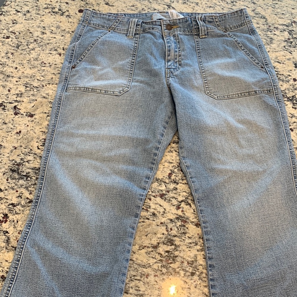 Levi Strauss cropped jeans capris size 12 Misses